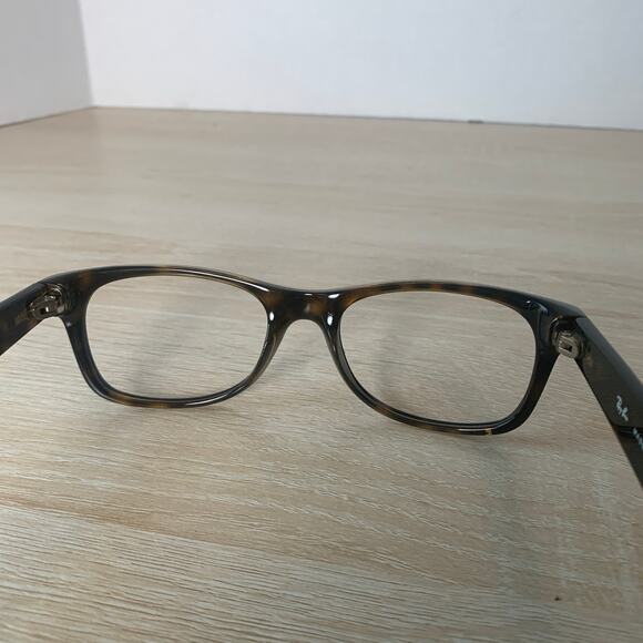 Ray-Ban RB2132 New Wayfarer 902 Sunglasses Tortoise Frames Only 52-18 Italy - Picture 5 of 8